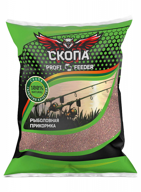 Прикормка «СКОПА» PROFI&FEEDER green pack, Ваниль