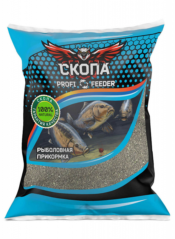 Прикормка «СКОПА» PROFI&FEEDER blue pack, Карп-Карась