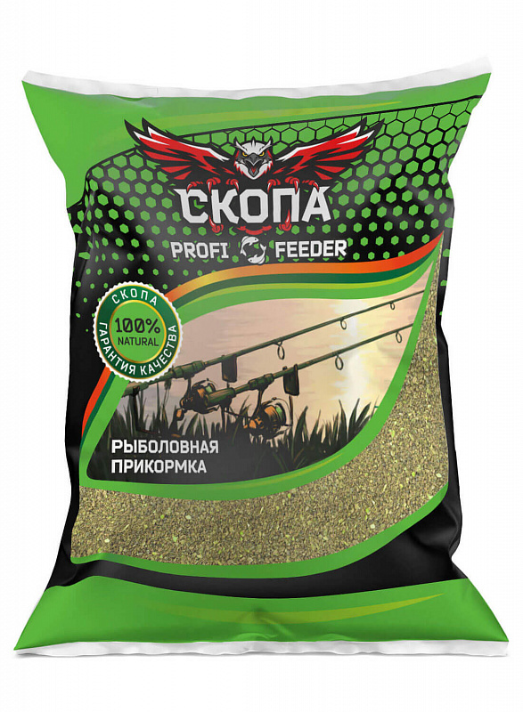 Прикормка «СКОПА» PROFI&FEEDER green pack, Анис