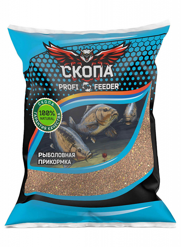 Прикормка «СКОПА» PROFI&FEEDER blue pack, Тигровый Орех